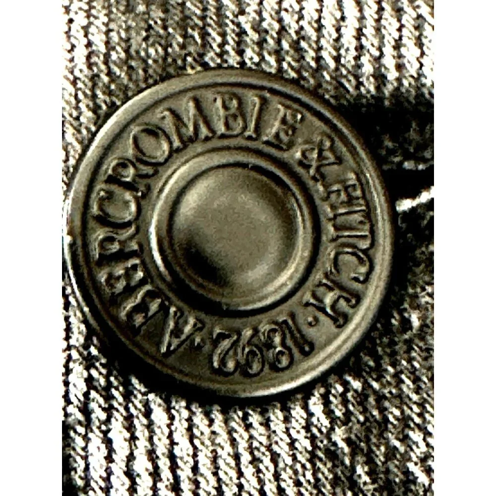 Abercrombie Fitch 26 Harper Super Skinny Jeans Gray Washed Stretch Denim - Picture 8 of 8